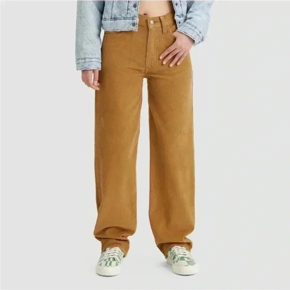 NWT Levi's• Women's Mid-Rise '94 Baggy
Straight Jeans - Dijon 27 - Picture 1 of 4